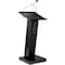 Oklahoma Sound Sound Lectern, 46.5 in H, Black ZED - alternate 2